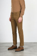 Torino Flex pantalone chino uomo in raso slim fit ①