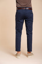 Torino Flex pantalon chino homme en gabardine stretch slim fit ①