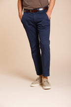 Torino Flex pantalon chino homme en gabardine stretch slim fit ①