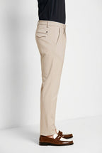 Torino City 1 Pinces men's chino pants in jersey slim fit