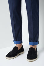 Torino City Travel pantalon chino homme en satin technique stretch slim fit
