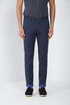 Torino City Travel pantalon chino homme en satin technique stretch slim fit