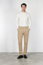 Square Work pantalone chino uomo in bull stretch relaxed fit