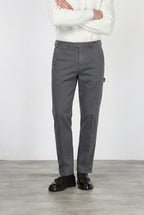 Square Work pantalone chino uomo in bull stretch relaxed fit