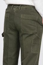 Square Work pantalone chino uomo in bull stretch relaxed fit