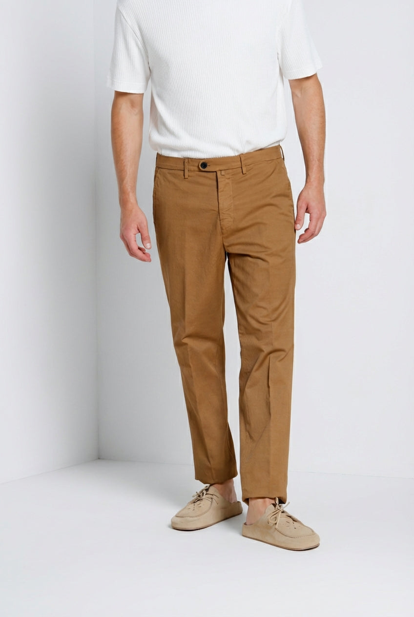 Boston pantalón chino hombre en cavallery stretch relaxed fit