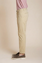 Boston pantalone chino uomo in twill leggero stretch relaxed fit