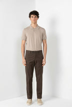 Boston pantalón chino hombre en twill ligero stretch relaxed fit