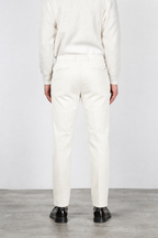 Madison pantalone chino uomo in bull stretch carrot fit