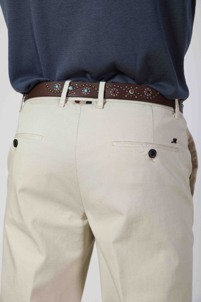 Handmade Leather Belt with Studs