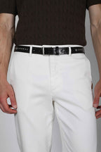Handmade Leather Belt with Studs