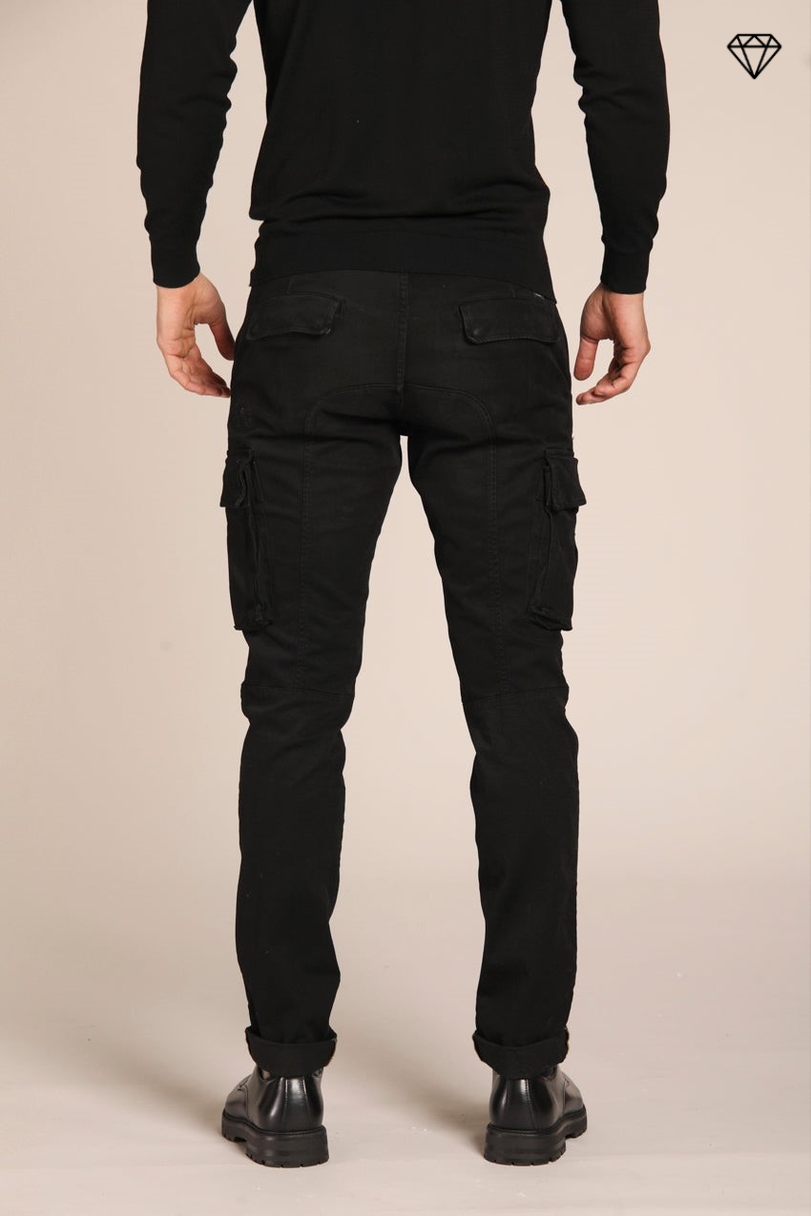 Chile pantalón cargo hombre en gabardina extra slim ①