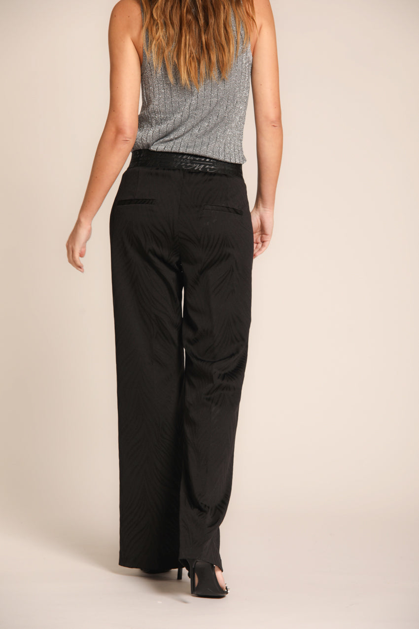 immagine 4 di pantalone chino donna, modello Easy Straight, con stampa zebra, fit straight di mason's