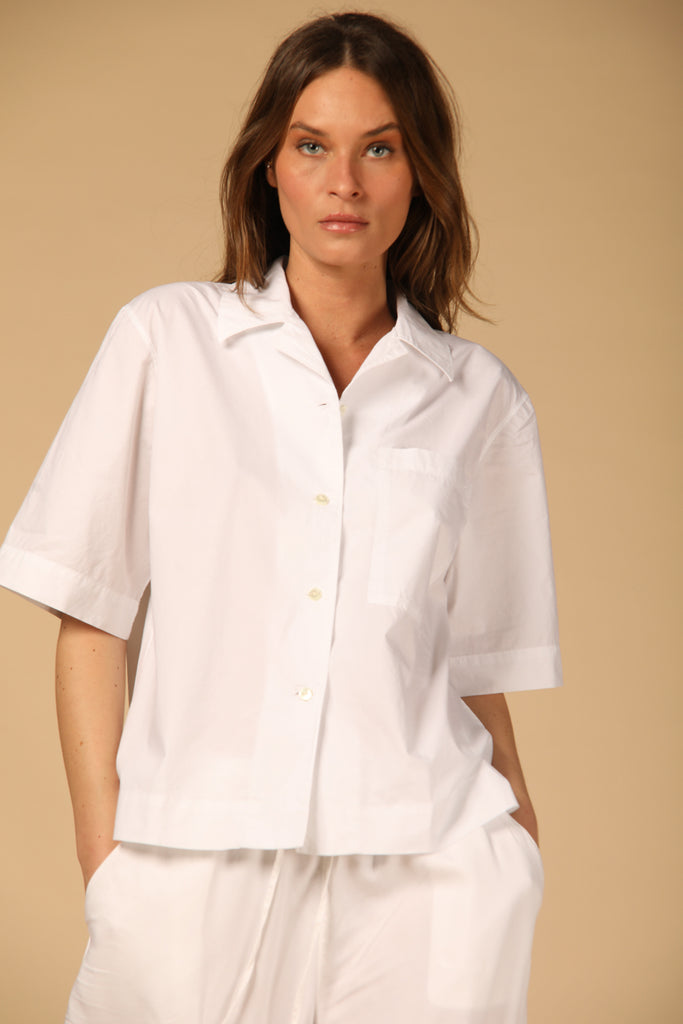 immagine 1 di camicia donna modello Florida colore bianco di Mason's