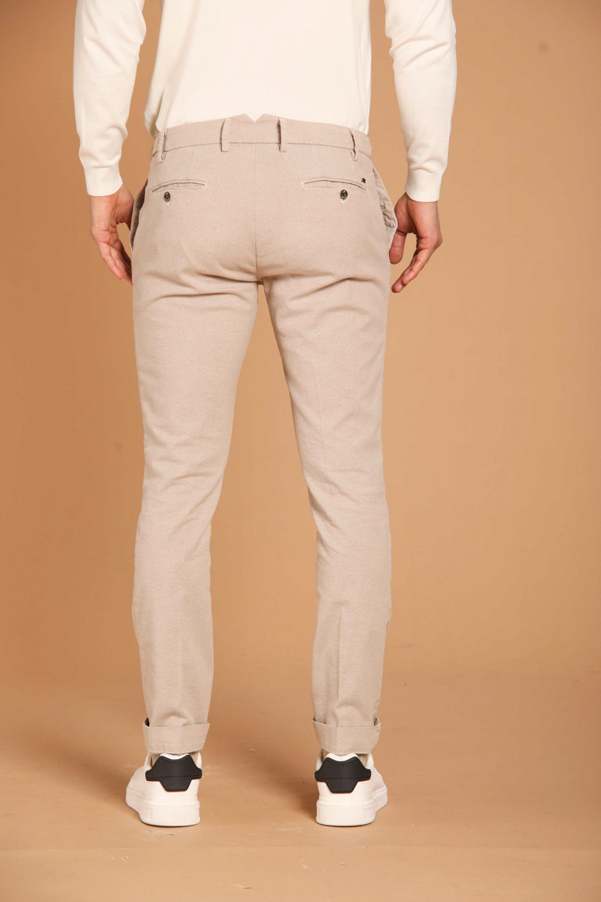 Immagine 3 di Genova Style pantalone chino uomo in cotone stretch regular fit