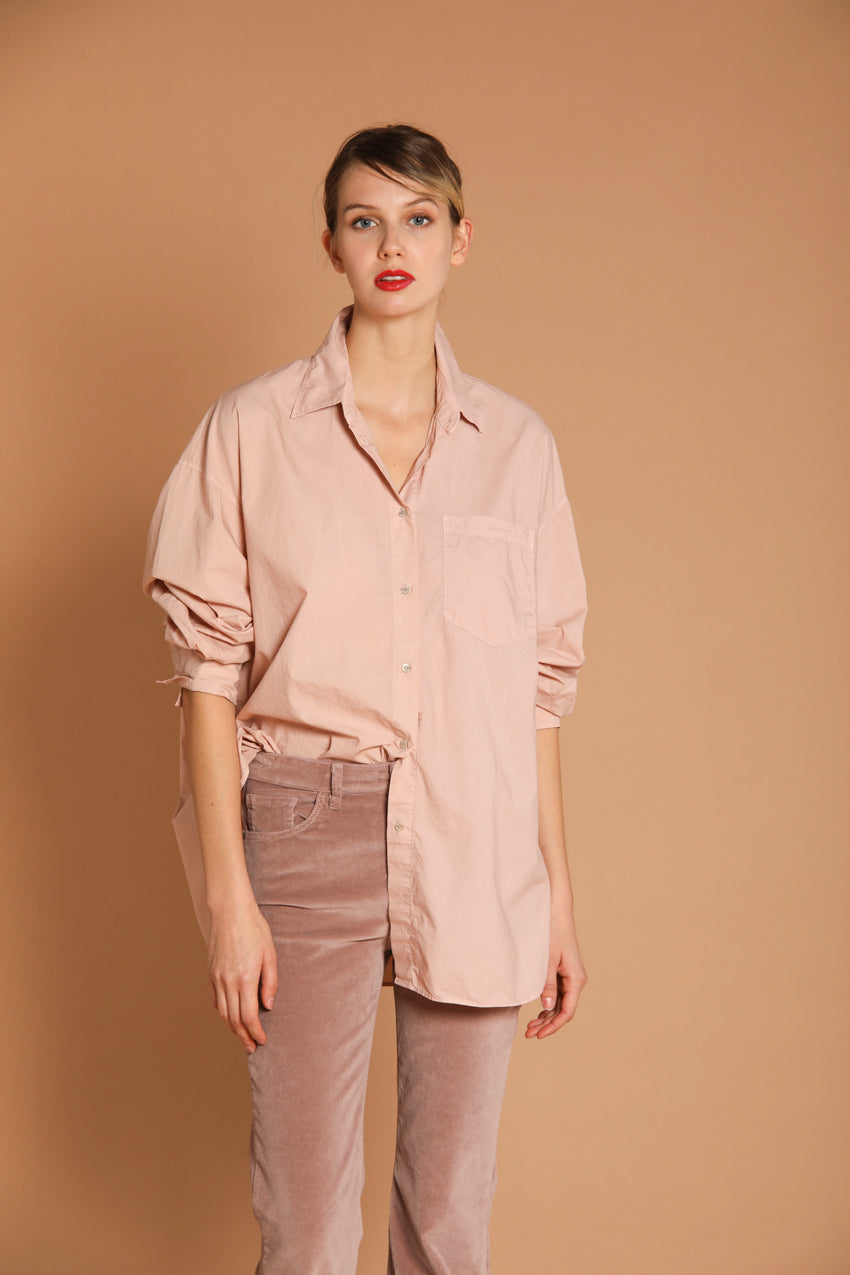 immagine 1 di camicia donna, modello Lauren di colore rosa di mason's