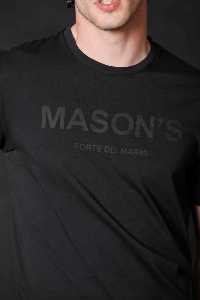 Immagine 1 di t-shirt uomo modello Tom MM limited edition colore nero di Mason's