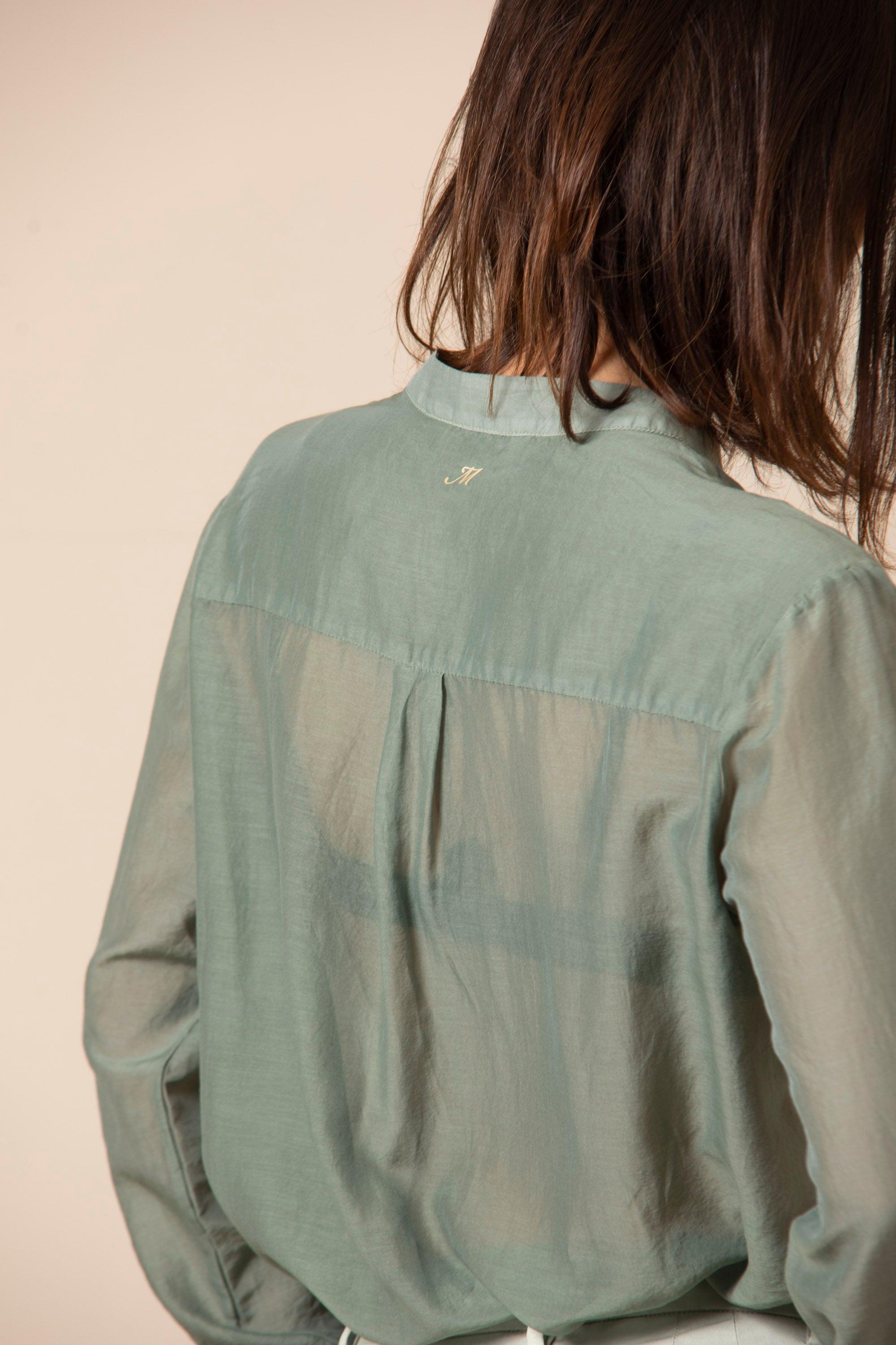Ashley Shirt camicia da donna in cotone e seta con dettaglio cucitura - Mason's