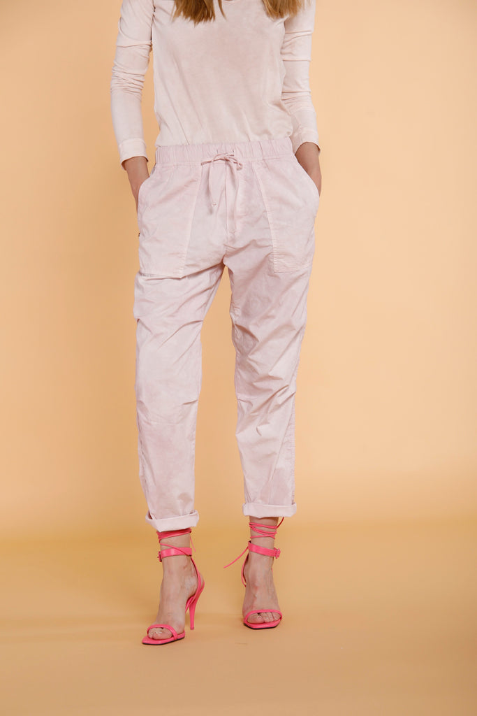 Fatigue Jogger pantalone chino donna in tela paracadute icon washes relaxed