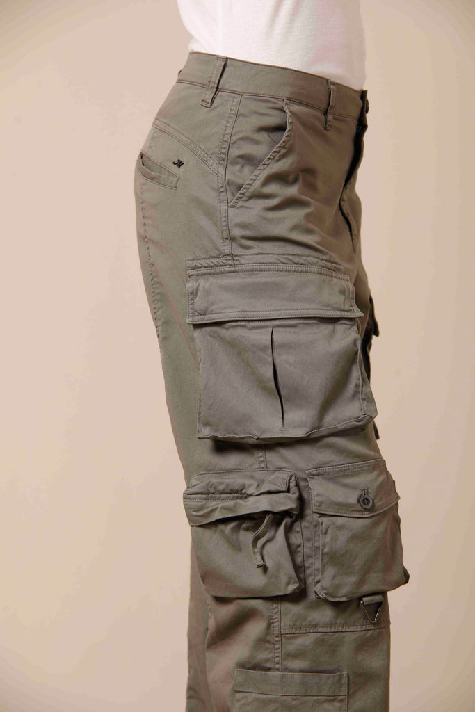 New Hunter pantalone cargo donna limited edition in cotone e tencel regular