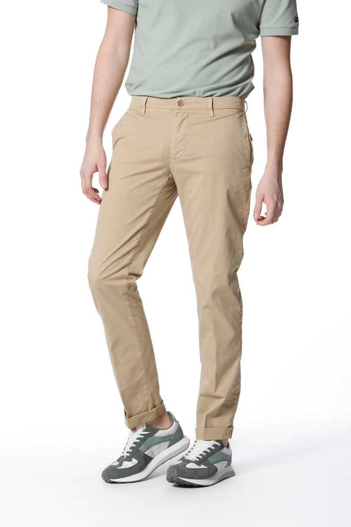 New York City pantalone chino uomo in twill di cotone stretch regular fit