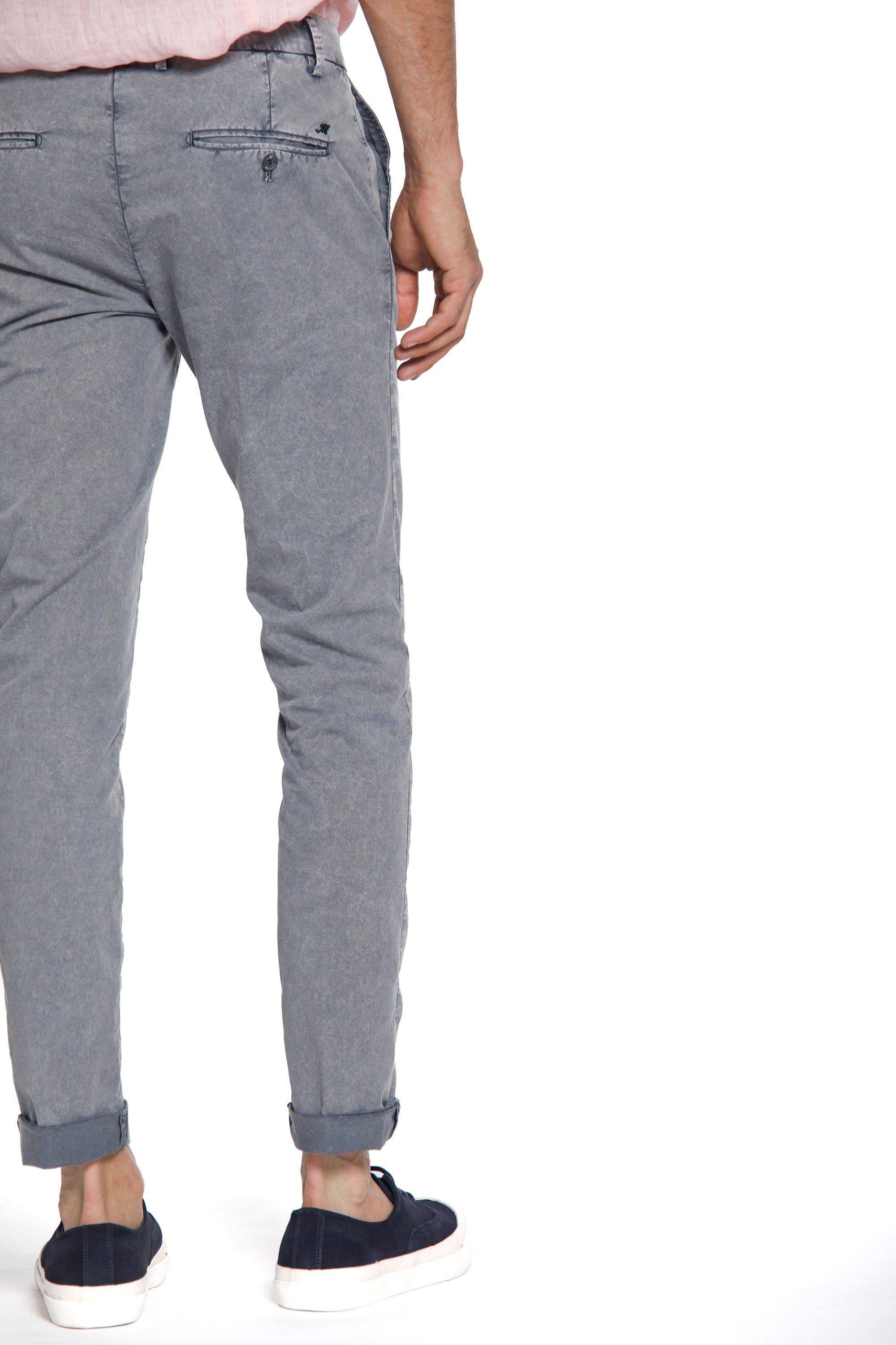 Milano Style Essential - Extra Slim Fit Herren-Chinohose aus Stretch-Twill