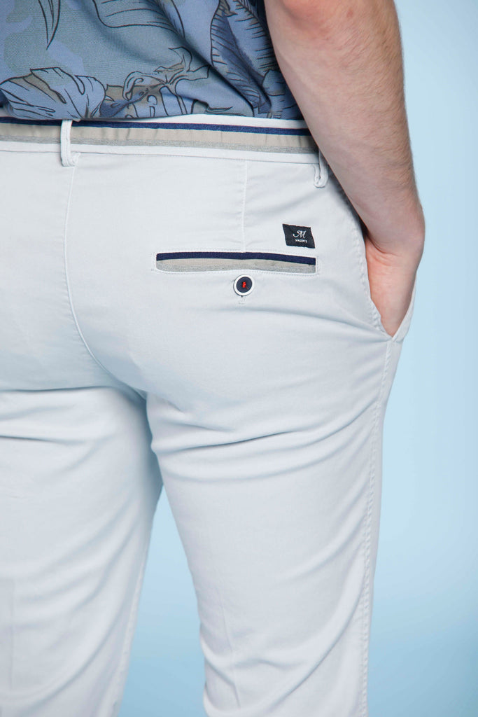 Torino Summer pantalone chino uomo in cotone con nastro slim fit