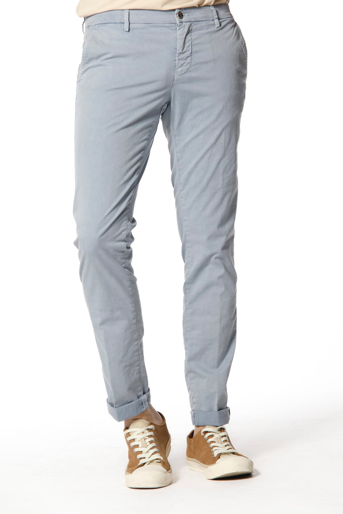 Milano Style Essential pantalone chino uomo in twill stretch extra slim fit