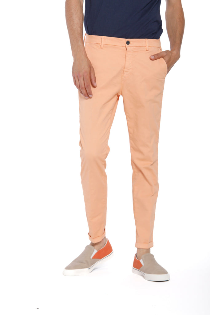Osaka Style pantalone chino uomo in tricottina carrot fit